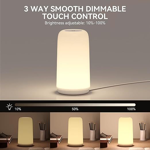 Night Light lamp Rechargeable RGB Atmosphere Light Bedroom
