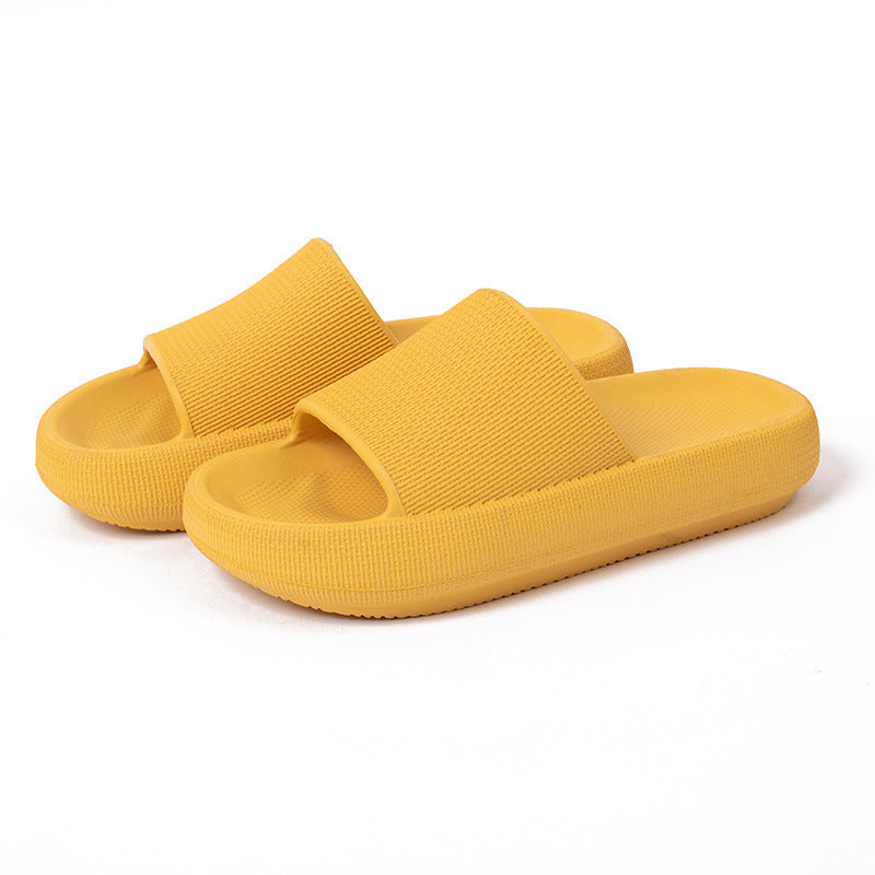 Summer Thick Bottom Stepping On Shit Slippers Soft Home Indoor Bathroom Slippers Men Home Women&EVA Sandals And Slippers Couple Men